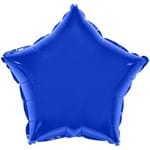 Balão Metalizado Estrela 53cm Azul Escuro Funny Fashion
