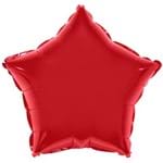 Balão Metalizado Estrela 53cm Vermelho Funny Fashion