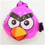 Balão Plástico Importado Angry Birds Rosa 45 Cm