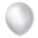 Balão São Roque Cintilante N°7 Branco