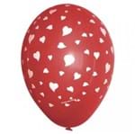 Balão São Roque N.9 Vermelho Corações