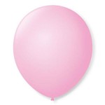 Balão São Roque Número 7 Rosa Baby 50 Unidades