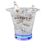 Balde de Gelo com LED Transparente Acrílico PS 5L Monkey