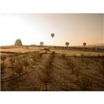 Balões ao Nascer do Sol na Cappadocia - 47,5 X 36 Cm - Papel Fotográfico Fosco