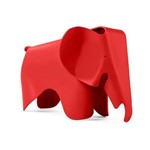 Banco Elefante Eames - Vermelho