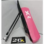 Banco Mobilete Rosa Selim Suporte Grau Churrasqueira Bicicleta Xr com Placa 26 da Norte