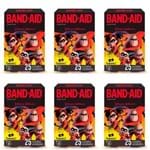 Band Aid os Incríveis Curativo Infantil C/25 (kit C/06)