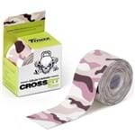 Bandagem Kinesio 5cm X 5mt Crossfit Camuflada Rosa Tmax