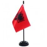 Bandeira de Mesa Albânia 6657PP