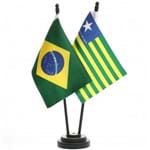 Bandeira de Mesa Brasil e Piauí 6454PP