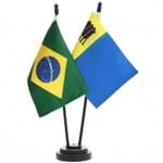 Bandeira de Mesa Brasil e Porto Velho 6510PP