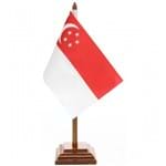 Bandeira de Mesa Cingapura 6478PM