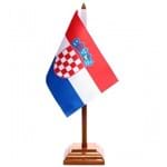 Bandeira de Mesa Croácia 6486PM
