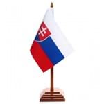 Bandeira de Mesa Eslováquia 6497PM