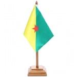 Bandeira de Mesa Guiana Francesa 6519PM