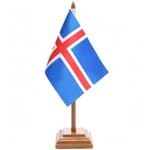 Bandeira de Mesa Islândia 6545PM
