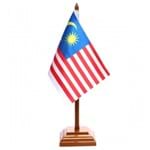 Bandeira de Mesa Malásia 6564PM