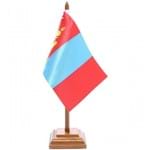 Bandeira de Mesa Mongólia 6576PM
