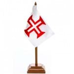 Bandeira de Mesa Ordem de Cristo 6414PM