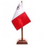 Bandeira de Mesa República de Malta 6604PM