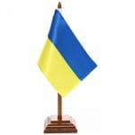 Bandeira de Mesa Ucrânia 6643PM