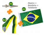 Bandeira + Mastro + Talabarte M1t1b1