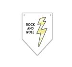 Bandeirinha Raio Rock And Roll
