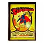 Bandeja de Madeira Super Homem Vintage DC Comics
