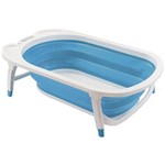 Banheira Dobravel Flexi Bath Azul - Multikids