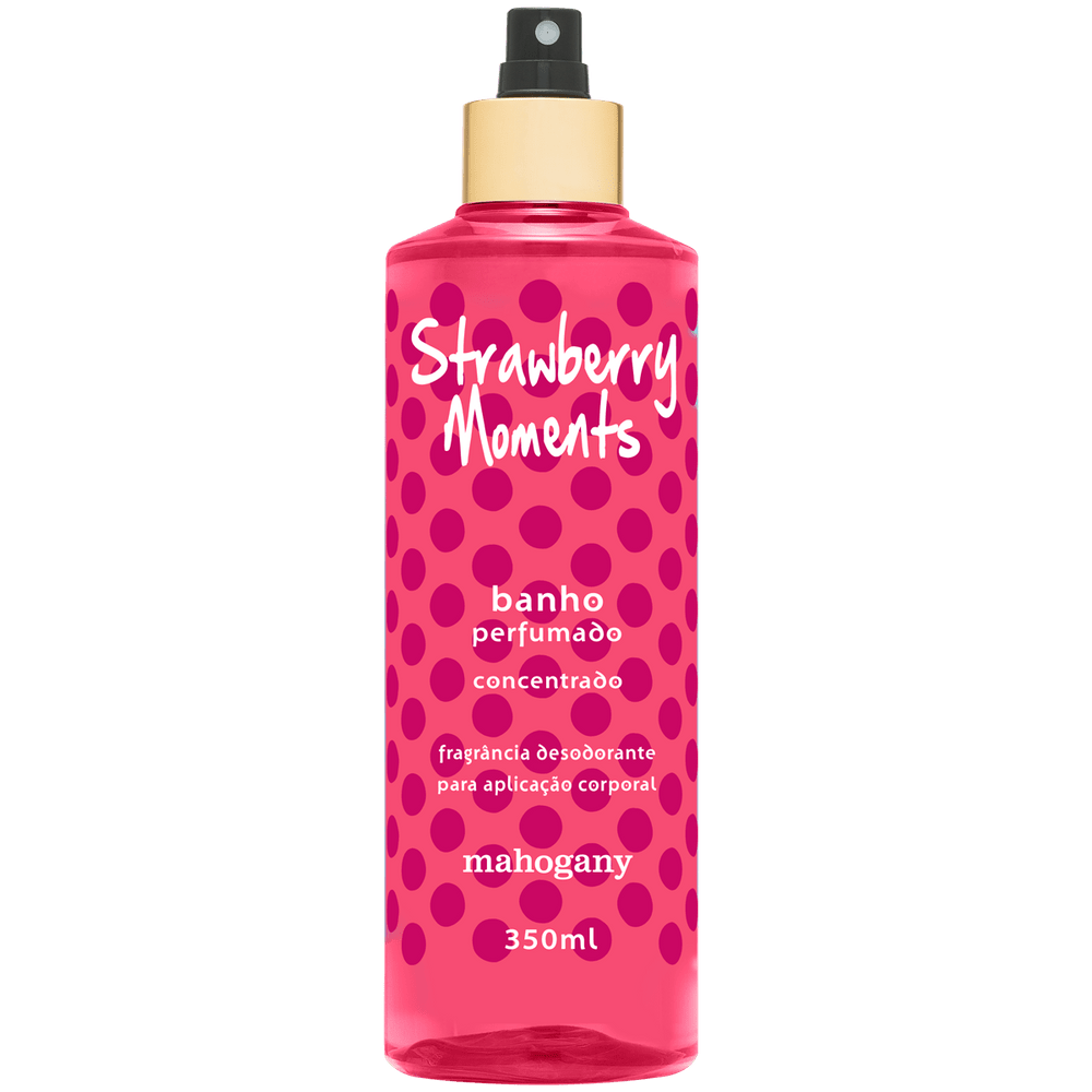 Banho Perfumado Strawberry Moments 350 Ml
