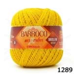 Barbante Barroco MaxColor Brilho Ouro Nº06 200g 1289 - Amarelo