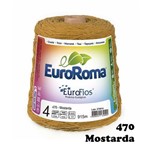 Barbante EuroRoma Colorido N° 4 - Cor: 470 Mostarda