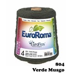 Barbante EuroRoma Colorido N° 4 - Cor: 804 Verde Musgo