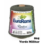 Barbante EuroRoma Colorido N° 4 - Cor: 805 Verde Militar