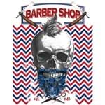 Barber Shop - 36 X 47,5 Cm - Papel Fotográfico Fosco
