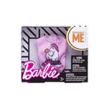 Barbie Blusas para Bonecas Rosa Unicórnio- Mattel