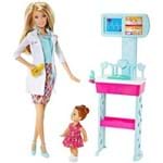 Barbie Conjunto Profissões Doutora - Mattel