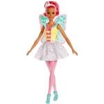 Barbie Dreamtopia - Boneca Fada Cabelo Rosa Fxt03 - MATTEL