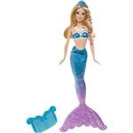Boneca Barbie Mattel Sereia das Pérolas - Azul