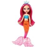 Barbie Fairy Mini Sereias Cabelo Rosa - Mattel