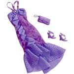 Barbie Fashion Vestidos Purple Cocktail- N8328 N7492
