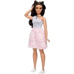 Barbie Fashionista Saia Rosa e Top - Mattel