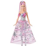 Barbie Filme Aventura Nas Estrelas Vestido Galático - Mattel