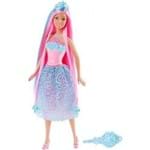 Barbie Princesa Cabelos Longos Azul Mattel Dkb56 (957298)