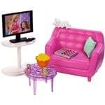 Barbie Real - Móveis Básicos - Sala de Televisão Fxg36 - MATTEL