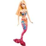 Barbie Sereia - Color Change - Laranja e Rosa - Mattel
