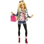 Barbie Style Luxo Casaco de Pele - Mattel
