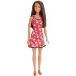 Barbie Vestido Rosa Fashion - Mattel Dvx90