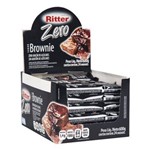 Barra Cereal Brownie Chocolate Zero Açúcar 25g 24un Ritter