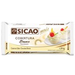Barra Chocolate Cobertura Mais Fácil Branco 1,01kg - Sicao